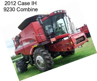 2012 Case IH 9230 Combine