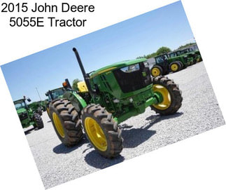 2015 John Deere 5055E Tractor