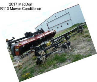 2017 MacDon R113 Mower Conditioner