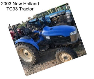 2003 New Holland TC33 Tractor