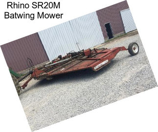 Rhino SR20M Batwing Mower