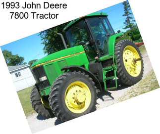 1993 John Deere 7800 Tractor