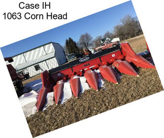 Case IH 1063 Corn Head