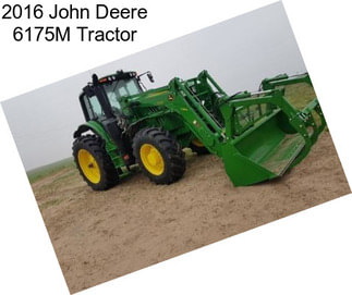 2016 John Deere 6175M Tractor