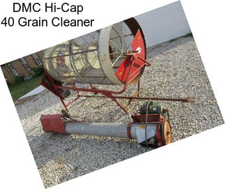 DMC Hi-Cap 40 Grain Cleaner