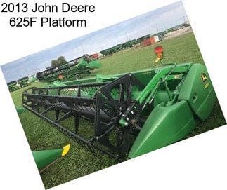 2013 John Deere 625F Platform