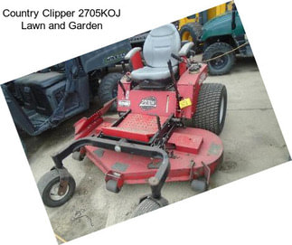 Country Clipper 2705KOJ Lawn and Garden