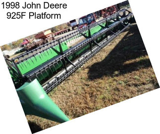 1998 John Deere 925F Platform