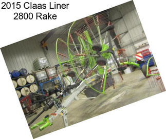 2015 Claas Liner 2800 Rake