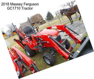 2018 Massey Ferguson GC1710 Tractor