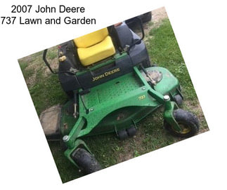 2007 John Deere 737 Lawn and Garden