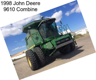 1998 John Deere 9610 Combine