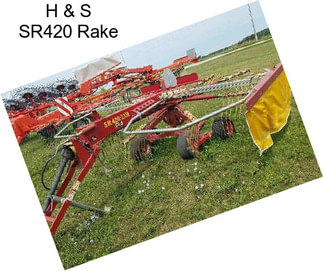 H & S SR420 Rake