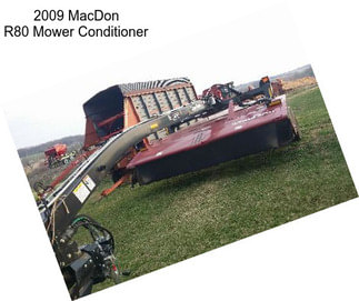 2009 MacDon R80 Mower Conditioner