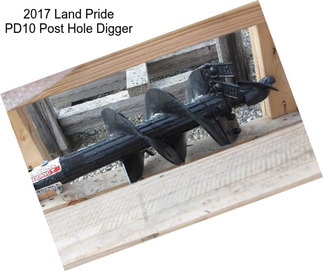 2017 Land Pride PD10 Post Hole Digger