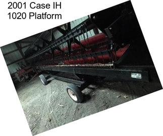 2001 Case IH 1020 Platform
