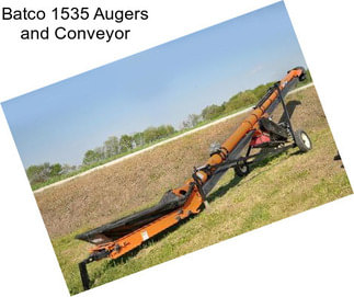 Batco 1535 Augers and Conveyor