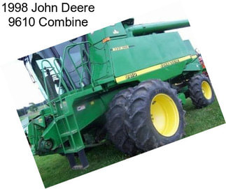 1998 John Deere 9610 Combine