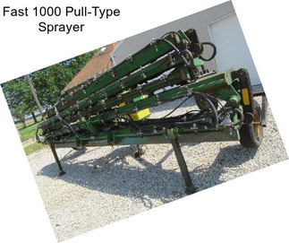 Fast 1000 Pull-Type Sprayer