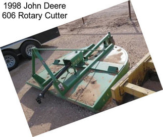 1998 John Deere 606 Rotary Cutter