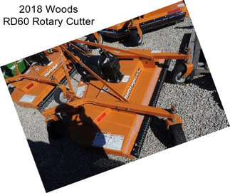 2018 Woods RD60 Rotary Cutter