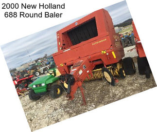 2000 New Holland 688 Round Baler