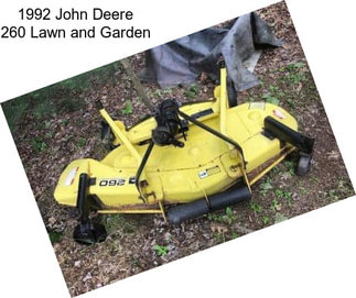 1992 John Deere 260 Lawn and Garden