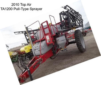 2010 Top Air TA1200 Pull-Type Sprayer