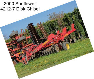 2000 Sunflower 4212-7 Disk Chisel