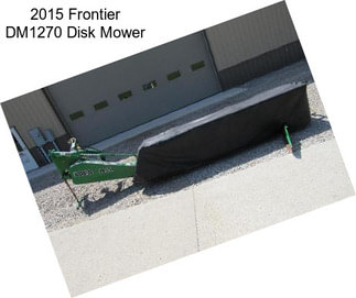 2015 Frontier DM1270 Disk Mower