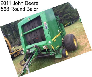 2011 John Deere 568 Round Baler