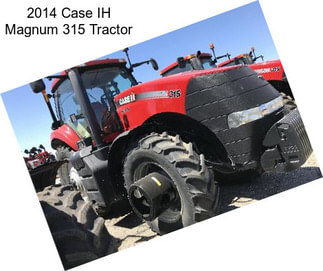 2014 Case IH Magnum 315 Tractor