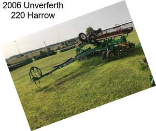 2006 Unverferth 220 Harrow