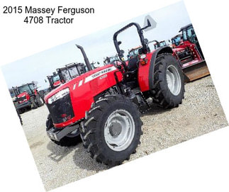 2015 Massey Ferguson 4708 Tractor