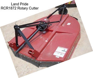 Land Pride RCR1872 Rotary Cutter