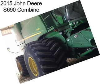 2015 John Deere S690 Combine