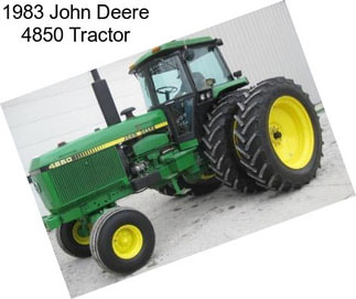 1983 John Deere 4850 Tractor