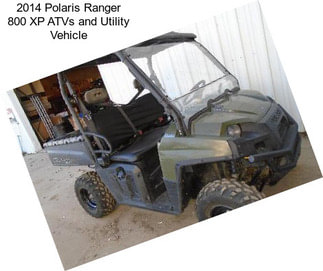 2014 Polaris Ranger 800 XP ATVs and Utility Vehicle