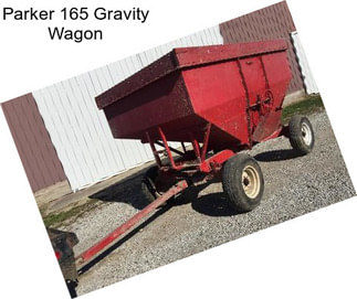 Parker 165 Gravity Wagon