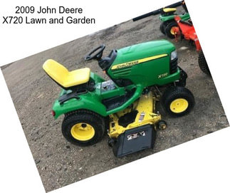 2009 John Deere X720 Lawn and Garden