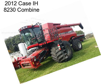 2012 Case IH 8230 Combine