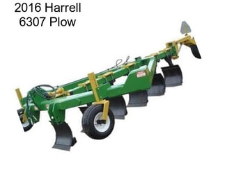 2016 Harrell 6307 Plow