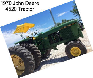 1970 John Deere 4520 Tractor