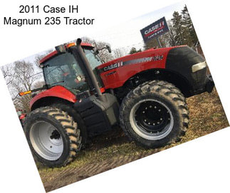 2011 Case IH Magnum 235 Tractor
