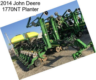 2014 John Deere 1770NT Planter