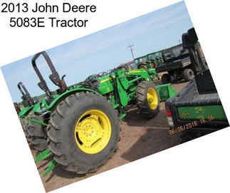 2013 John Deere 5083E Tractor