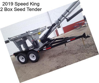 2019 Speed King 2 Box Seed Tender