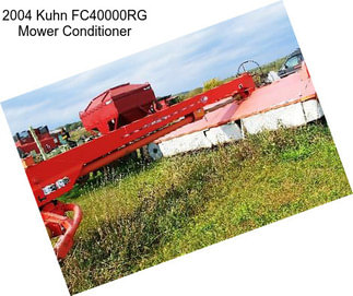 2004 Kuhn FC40000RG Mower Conditioner