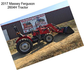 2017 Massey Ferguson 2604H Tractor