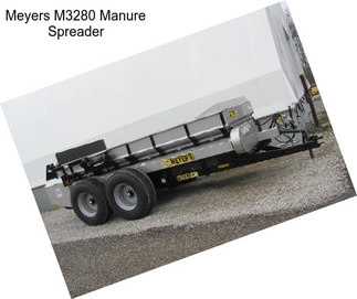 Meyers M3280 Manure Spreader